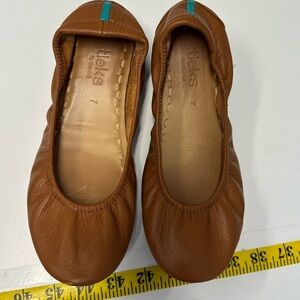 Tieks Flats Camel